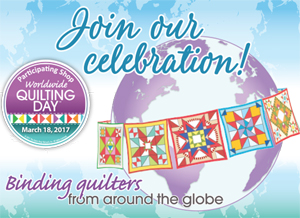 Worldwide Quilting Day | Fabric Shoppers Unite!