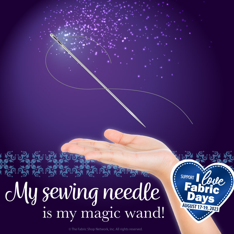 ILFD2023 My sewing needle is my magic wand