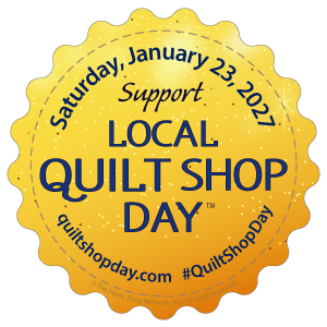 Local Quilt Shop Day 2027 Support Logo